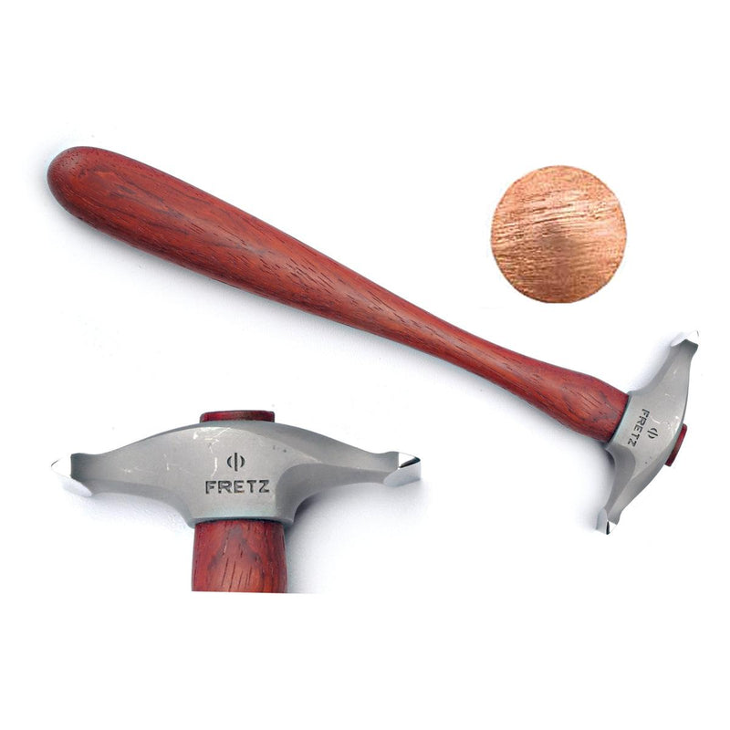 Fretz HMR-12 Sharp Texturing/Raising Hammer - Otto Frei
