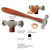 Fretz HMR-14 Raw Silk Texturing Hammer - Otto Frei