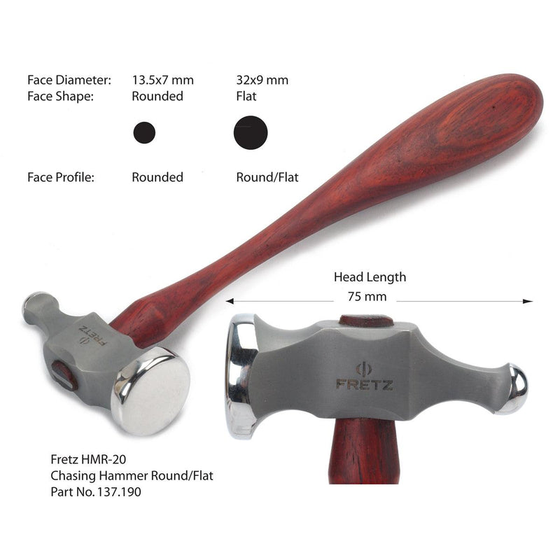 Fretz HMR-20 Classic Chasing Hammer Heavy Model - Otto Frei