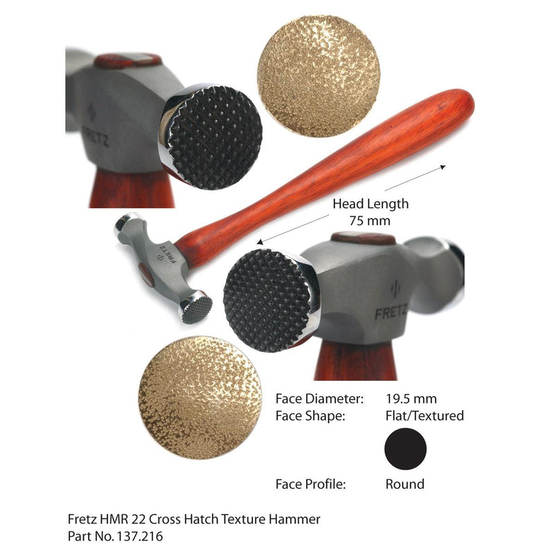 Fretz HMR-22 Sandstone Texturing Hammer - Otto Frei
