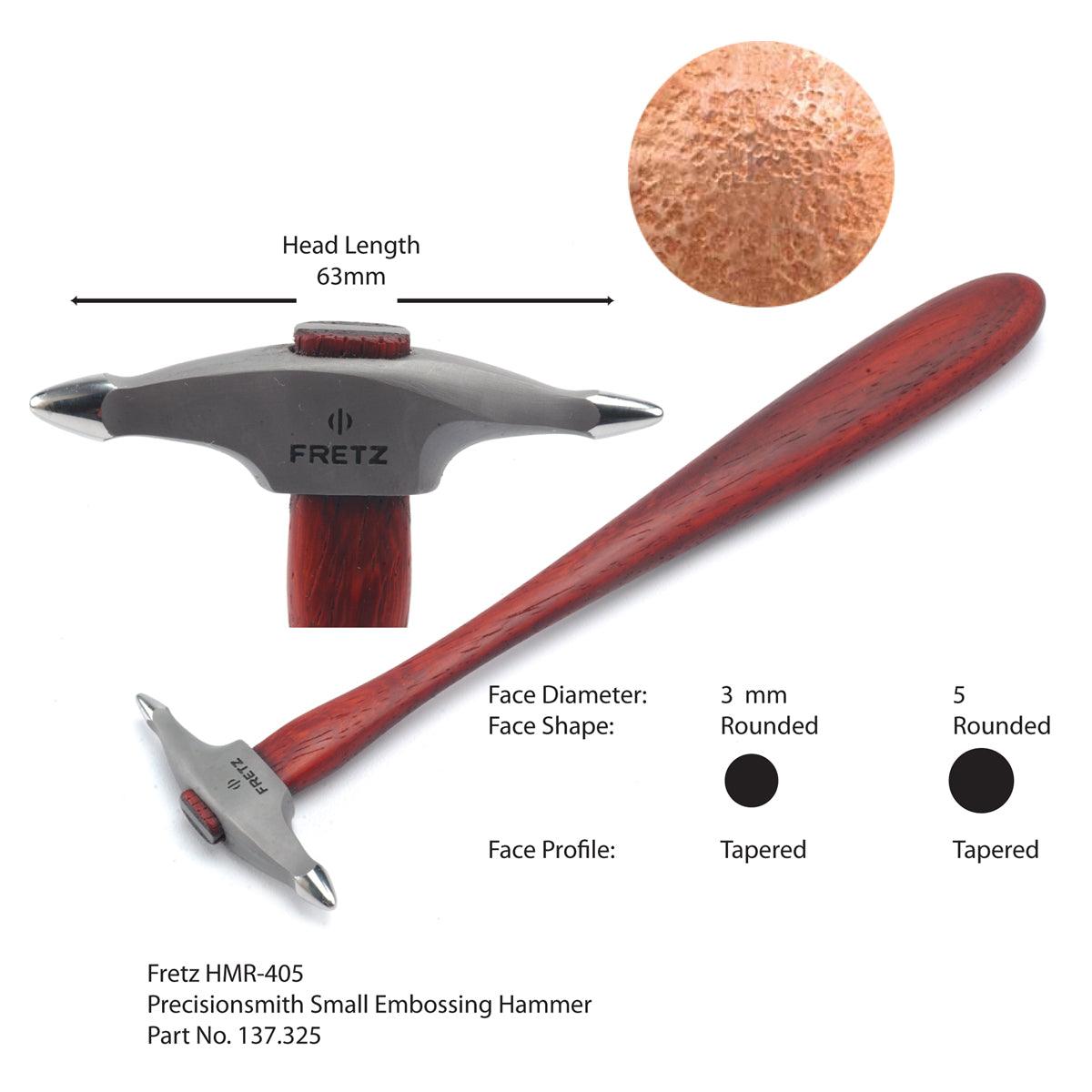 Fretz HMR-405 PrecisionSmith Small Embossing Hammer | Fretz — Otto