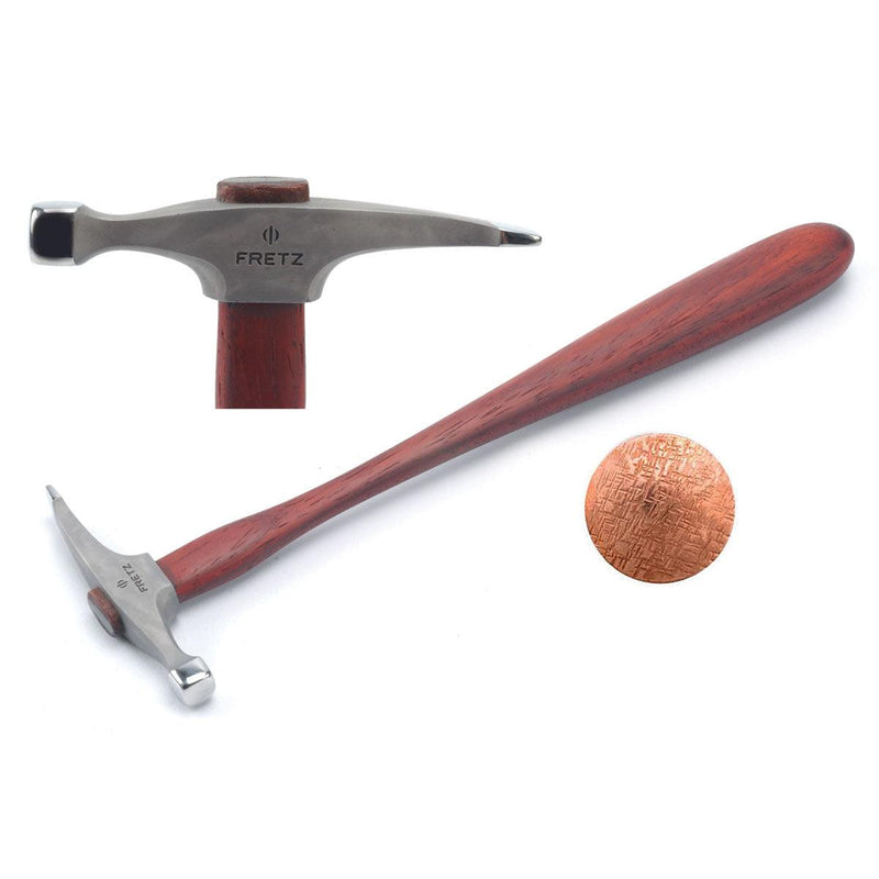 Fretz HMR-406 PrecisionSmith Small Riveting Hammer With Square Head - Otto Frei