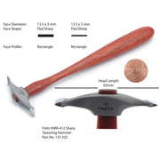 Fretz HMR-412 PrecisionSmith Sharp Texturing Hammer - Otto Frei