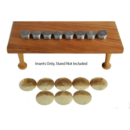 Fretz HTX Texture Insert Set of 8 for HMR-6, HMR-7 & MKR-7 Hammers - Otto Frei