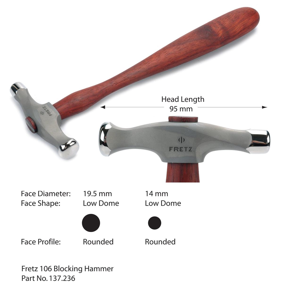 Fretz HMR-106 Large Blocking Hammer | Fretz: Otto Frei