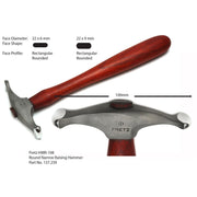 Fretz Large Hammer HMR-108 Rounded Narrow Raising - Otto Frei