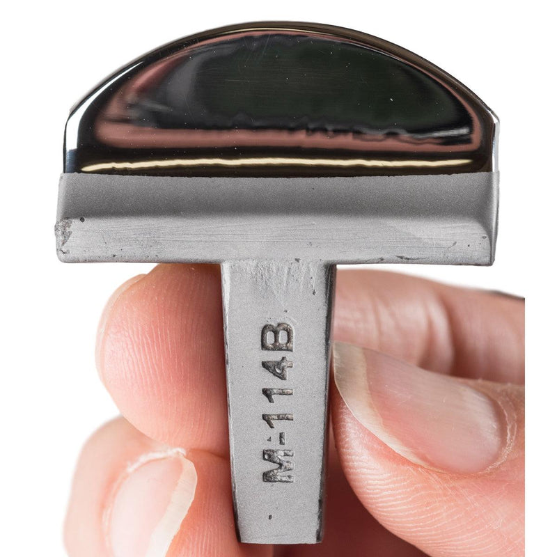 Fretz M-114B 3mm Convex Cuff Stake 36mm Long - Otto Frei