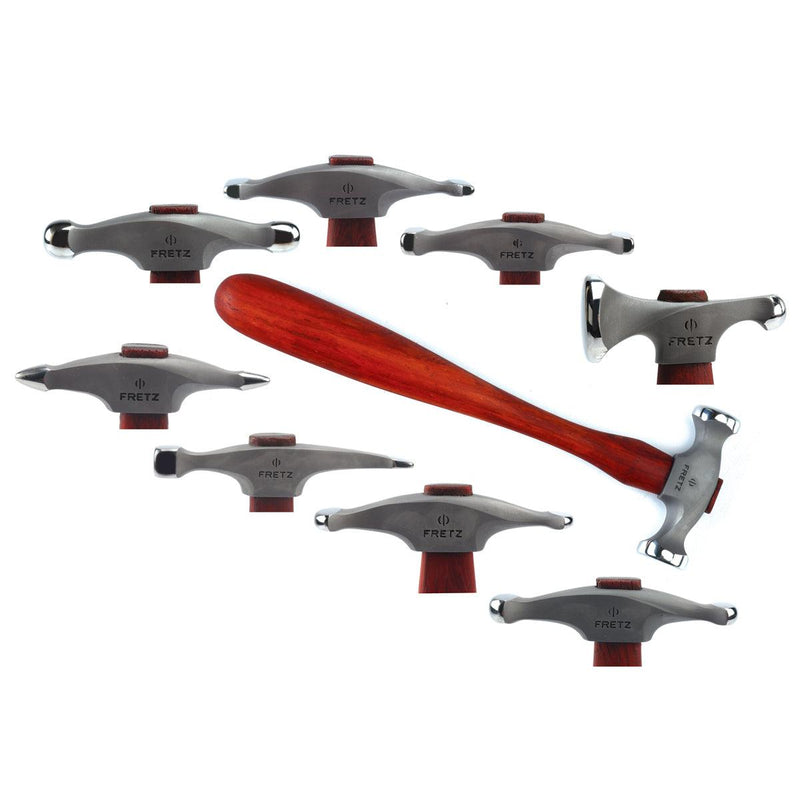 Fretz Master Precisionsmith Hammer Set of 9 - Otto Frei