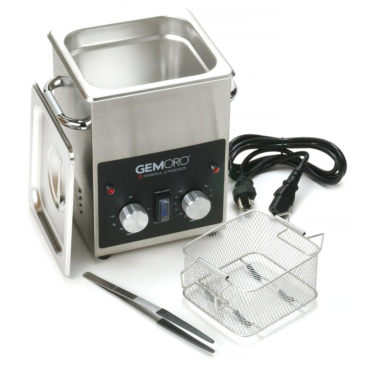 2 Quart Heated Next-Gen Ultrasonic Cleaner | GemOro: Otto Frei
