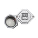 GEMS 10X-22 mm Hexagon Triplet Loupe-Silver-with Achromatic Lens - Otto Frei