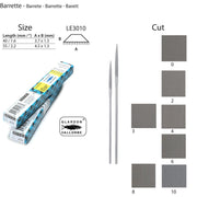 Glardon-Vallorbe Barrette Escapement Files - LE3010 - Otto Frei