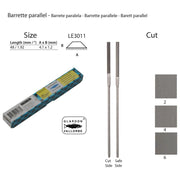 Glardon-Vallorbe Barrette Parallel Escapement Files - LE3011 - Otto Frei