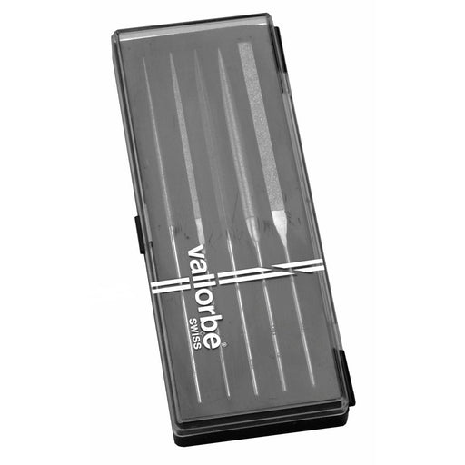 Glardon-Vallorbe DA8432 Kit of 5 Diamond Needle Files-Fine Grit 91 - Otto Frei