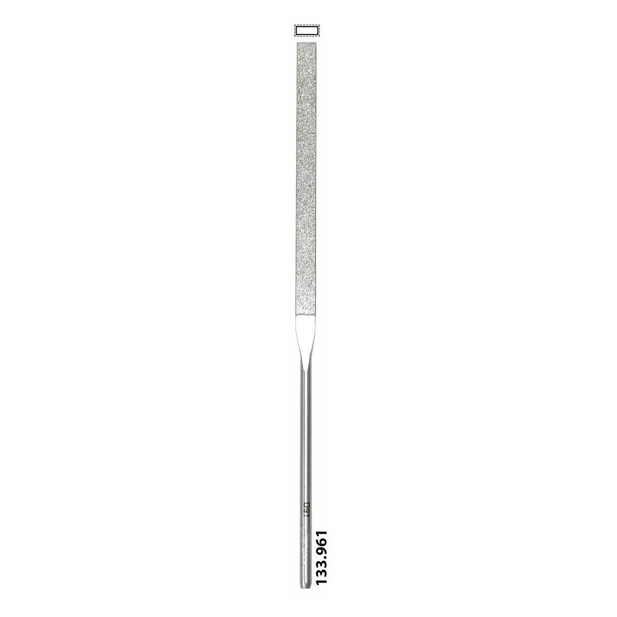 Glardon-Vallorbe Diamond Needle Files Fine Grit 91 | 5 Shapes