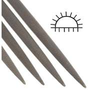 Glardon-Vallorbe Half-Round Escapement Files - LE3008 - Otto Frei