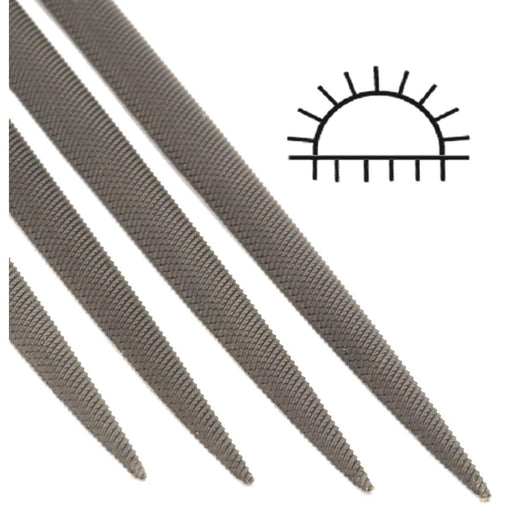 Glardon-Vallorbe Half-Round Needle Files - LA2402 - Otto Frei