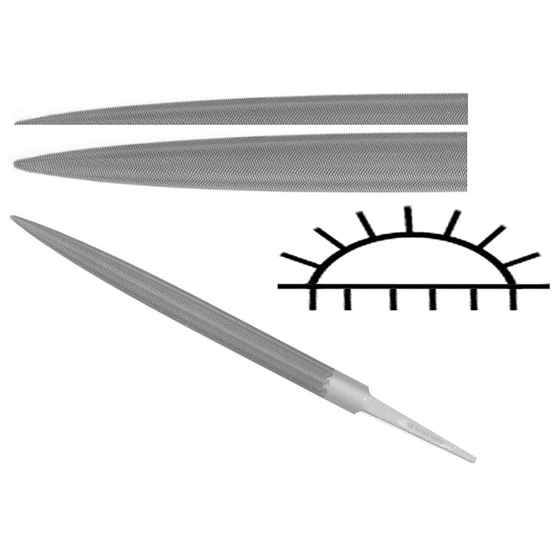 Glardon-Vallorbe Half-Round Precision Files - LP1560 - Otto Frei