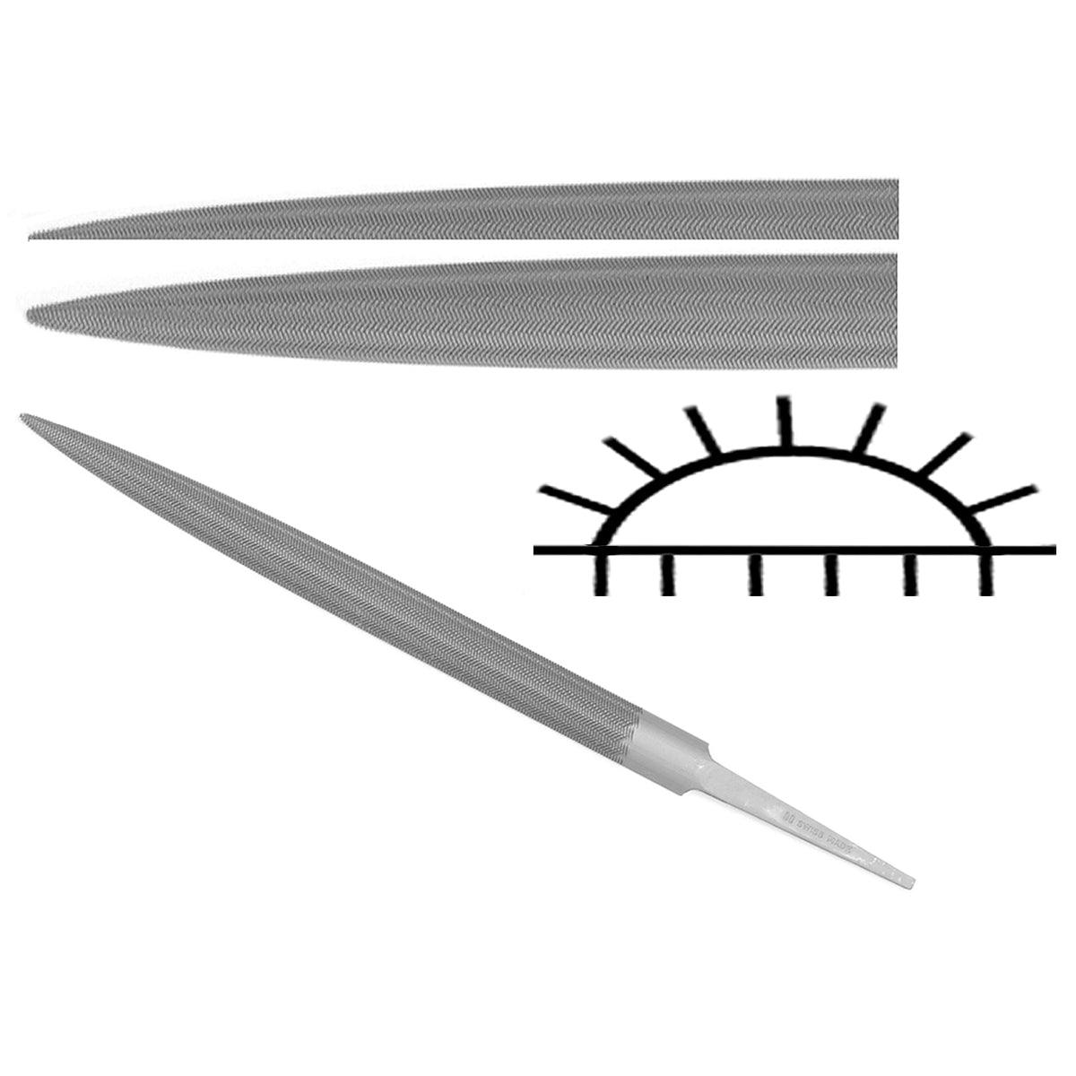 Glardon-Vallorbe Half-Round Precision Files - LP1560 — Otto Frei