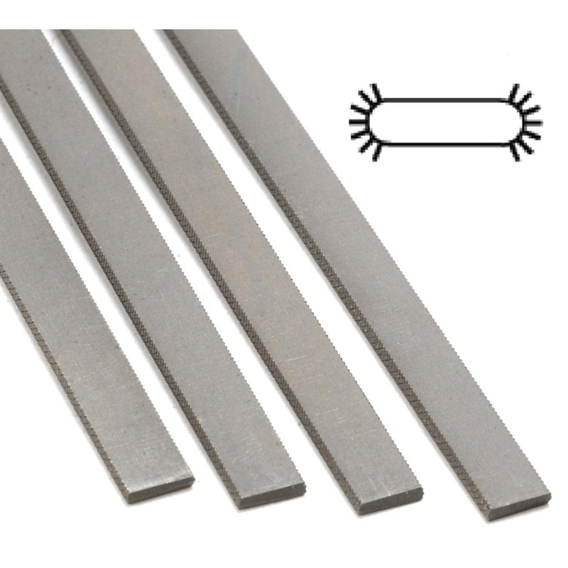 Glardon-Vallorbe Joint File Round Edge Needle Files - LA2417 - Otto Frei