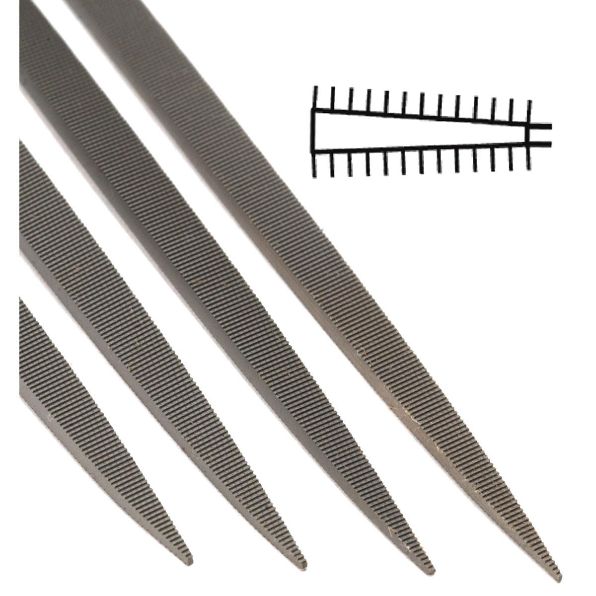 Glardon-Vallorbe Knife Needle Files LA2405 | Swiss Made — Otto Frei