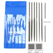 Glardon-Vallorbe LA2442-2 Needle File Set of 6-5-1/2" (140mm) Cut 2 - Otto Frei