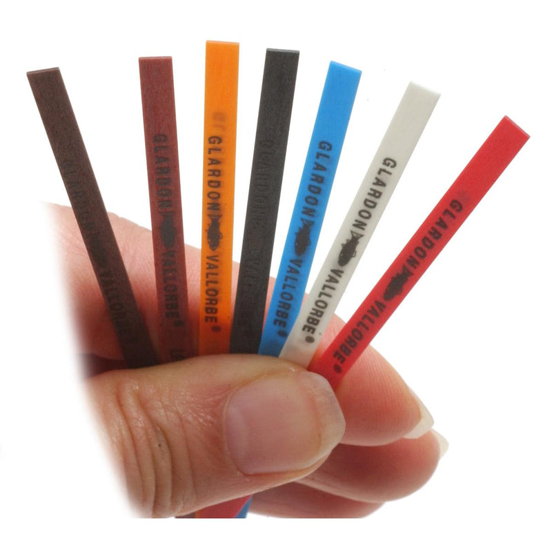 Glardon-Vallorbe Ceramic Fiber Files-Pillar-0.5mm Thick x 4mm Wide - Otto Frei