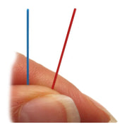 Glardon-Vallorbe Ceramic Fiber Files Square 0.5mm x 0.5mm x 100mm - Otto Frei