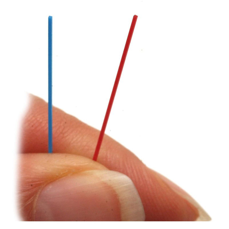 Glardon-Vallorbe Ceramic Fiber Files Square 0.5mm x 0.5mm x 100mm - Otto Frei