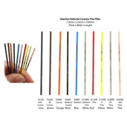 Glardon-Vallorbe Ceramic Fiber Files-1mm x 2mm x 100mm - Otto Frei