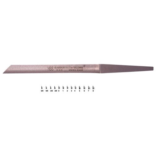 Glardon-Vallorbe LO0403-HSS Onglette Gravers - Otto Frei