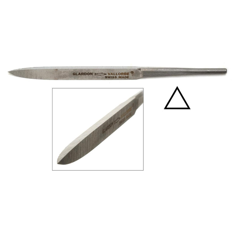 Glardon Vallorbe LO0655-2 Machinist Scraper 50mm x 5mm - Otto Frei