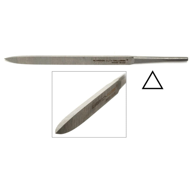 Glardon Vallorbe LO0655-3.25 Machinist Scraper 81mm x 7.2mm - Otto Frei