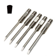 Glardon-Vallorbe LOM1401 Carbide 1/8" Round Shank Flat Gravers - Otto Frei