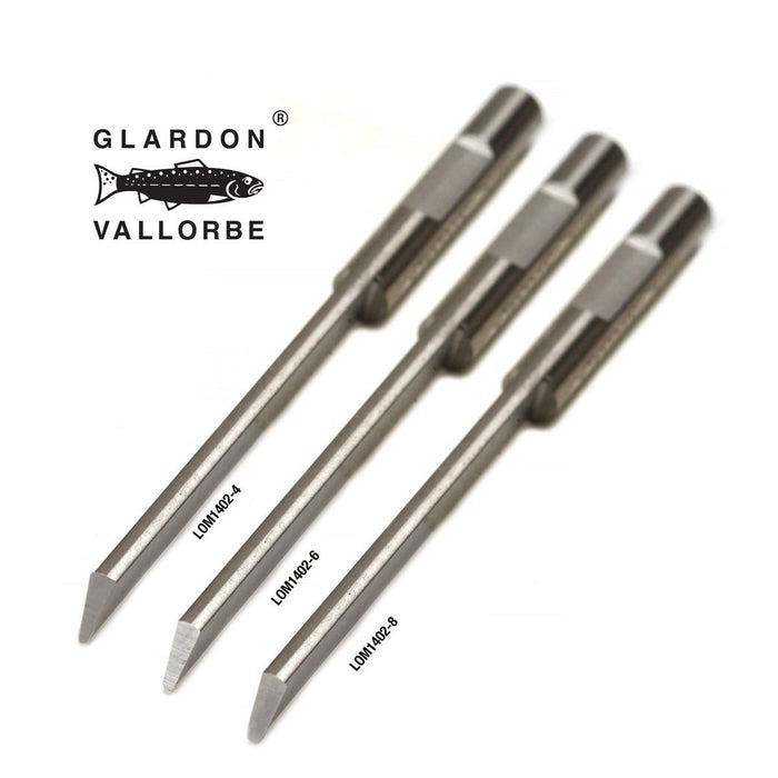 Glardon-Vallorbe LOM1402 Carbide 1/8" Round Shank Round Graver - Otto Frei