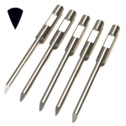 Glardon-Vallorbe LOM1403 Carbide 1/8" Round Shank Onglette Gravers - Otto Frei