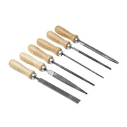 Glardon-Vallorbe LQ5450-4 Key File Set of 6 - 4" (100mm) Cut 2 - Otto Frei