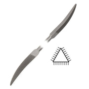 Glardon-Vallorbe LR12741-Three-Square Riffler File 7" (180mm) - Otto Frei