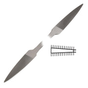 Glardon-Vallorbe LR12750- Knife Riffler File 7" (180mm) - Otto Frei