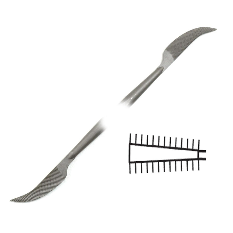 Glardon-Vallorbe LR12955-0 Pippen Riffler File 6" (150mm) Cut 0 - Otto Frei