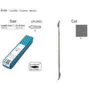 Glardon-Vallorbe LR12955-0 Pippen Riffler File 6" (150mm) Cut 0 - Otto Frei