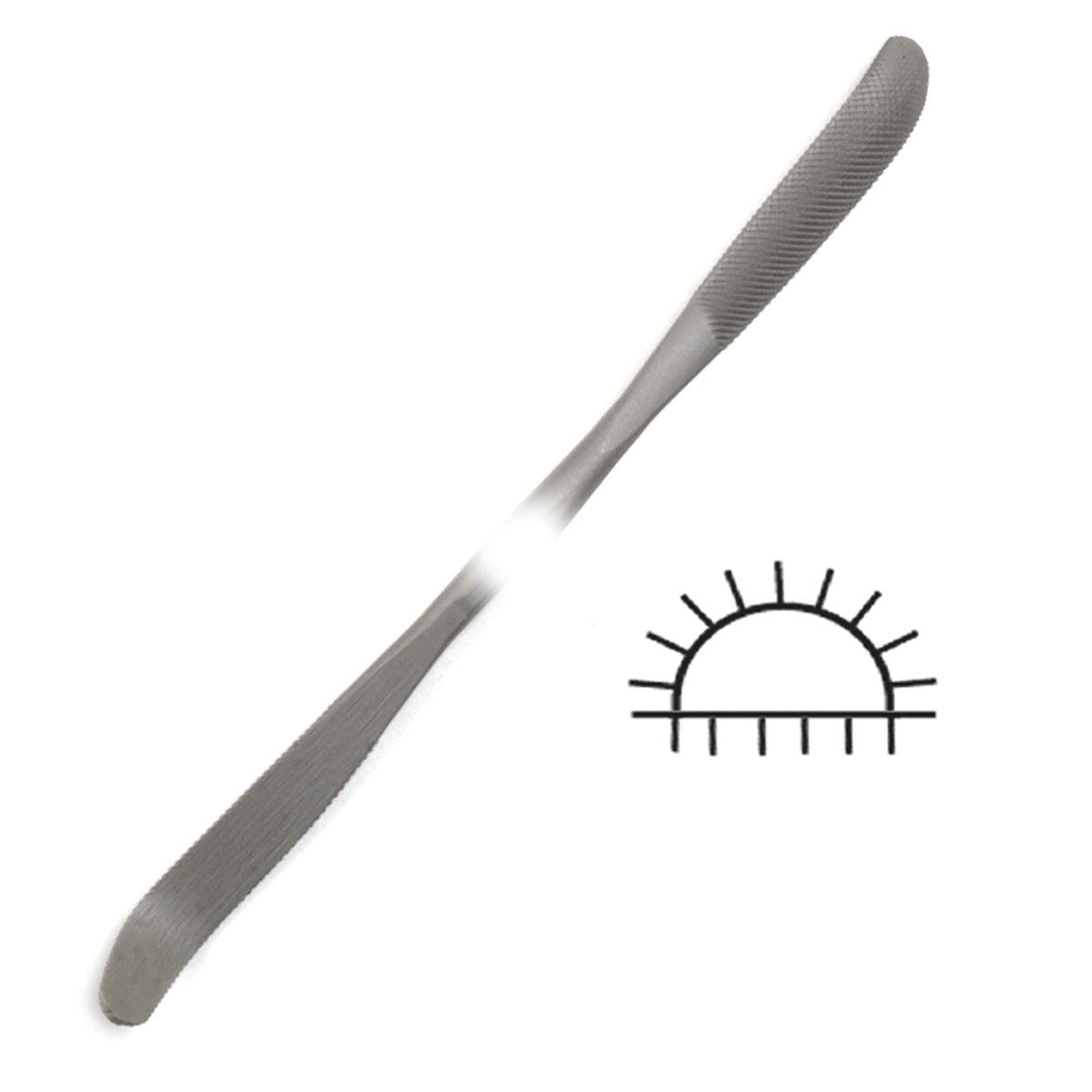 Glardon-Vallorbe LR12963-0 Half-Round Riffler File 6