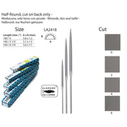 Glardon-Vallorbe Marking Needle Files - LA2418 - Otto Frei