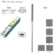 Glardon-Vallorbe Pillar Escapement Files - LE3017 - Otto Frei