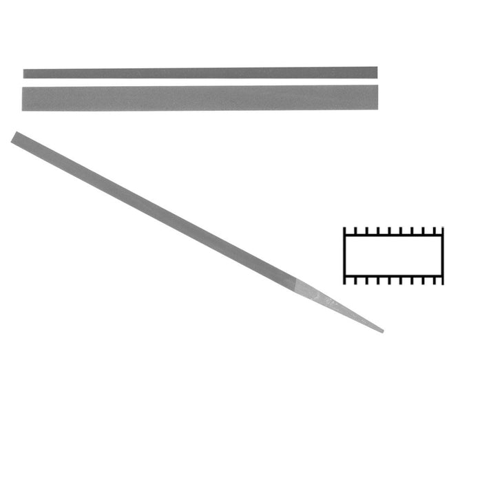 Glardon-Vallorbe Pillar Regular 2 Sides Cut-Precision Files - LP1132 - Otto Frei