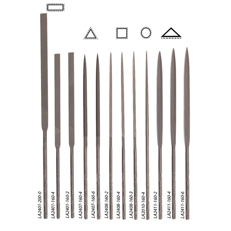 Glardon-Vallorbe Revere Academy Needle File Kit - Otto Frei