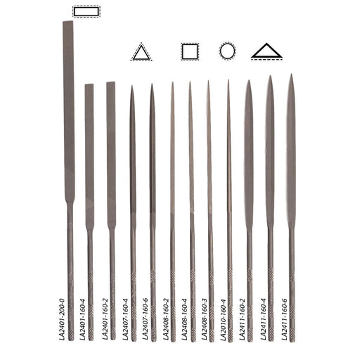 Glardon-Vallorbe Revere Academy Needle File Kit - Otto Frei