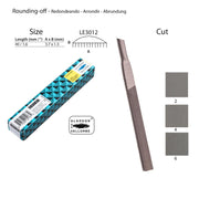 Glardon-Vallorbe Rounding Off Escapement Files - LE3012 - Otto Frei