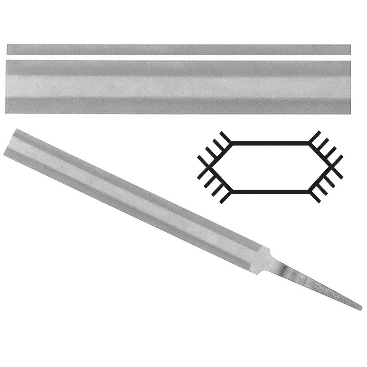 Glardon-Vallorbe Screwhead Precision Files with Tang | LP1840