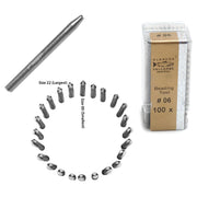 Glardon-Vallorbe Spherical Shape-Round-Beading Tools-Sizes 00 to 22 - Otto Frei