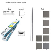 Glardon-Vallorbe Square Escapement Files - LE3020 - Otto Frei